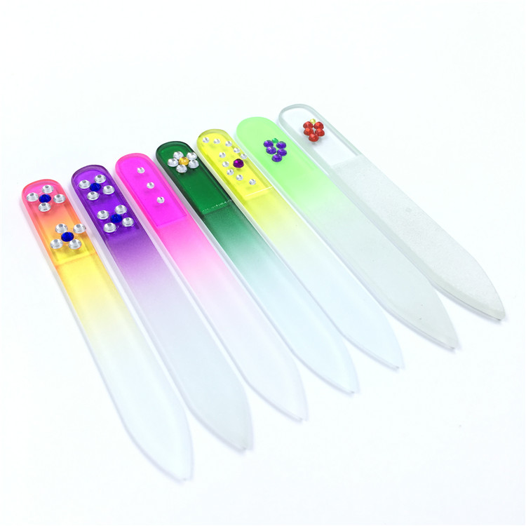 professional glass nail file crystal nail file