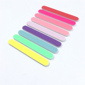 Manufacturer custom 80 100 180 240 promotion gift color small mini nail file