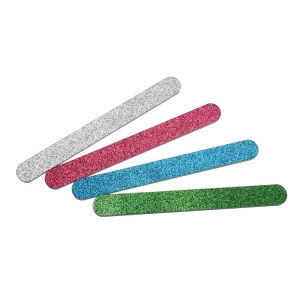 Japan sand paper glitter nail file cheap nail file 100/180